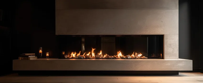 Gas Fireplace Ember Bed Design Services in Reedley, California