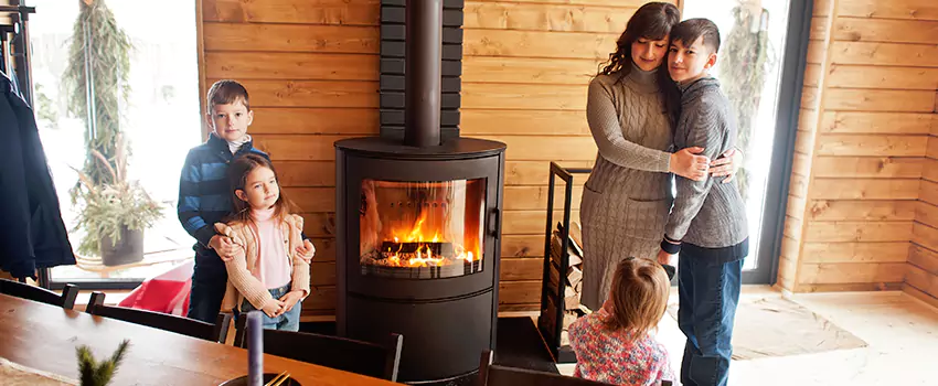 Morso Cast Iron Fireplace Insert Installation in Reedley, California