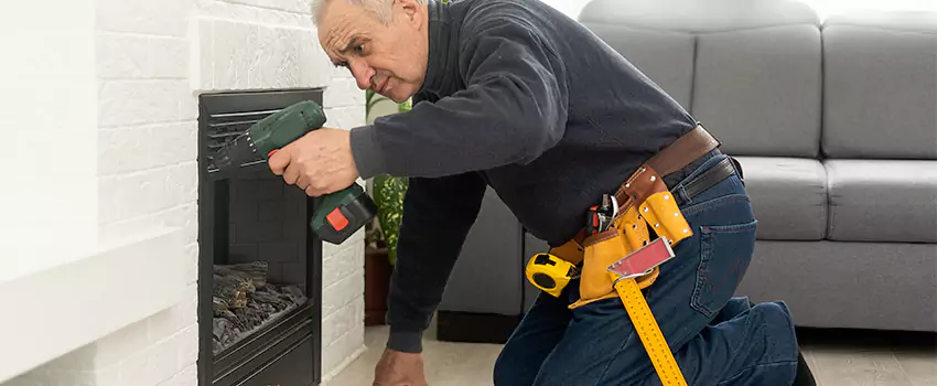 New Indoor Fireplace Installation in Reedley, California
