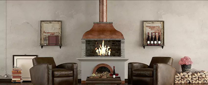 Thelin Hearth Products Providence Pellet Insert Fireplace Installation in Reedley, CA